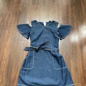 Denim dress for girls